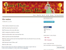 Tablet Screenshot of fancythatfancythis.com
